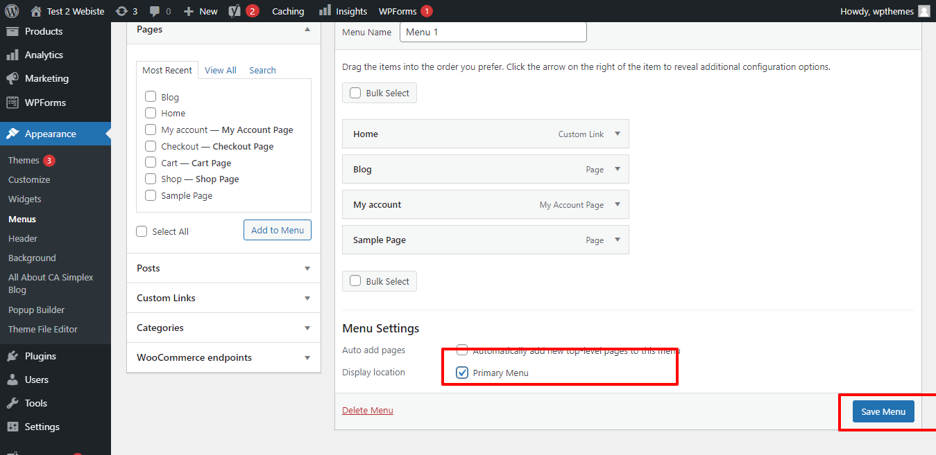 Blog Sphere Free Theme Documentation - CA Wordpress Themes