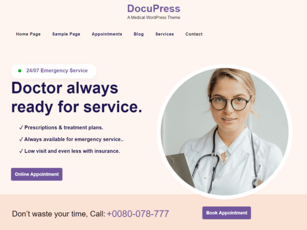 DocuPress Premium WordPress Theme