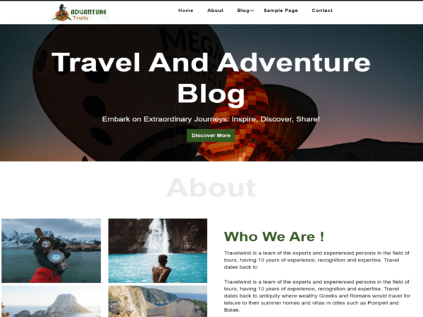 Adventure Trails Premium WordPress Theme