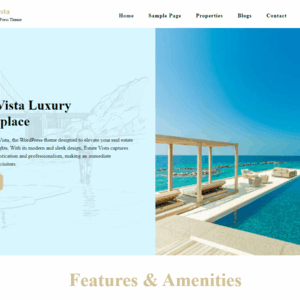 Estate Vista Premium WordPress Theme Lifetime