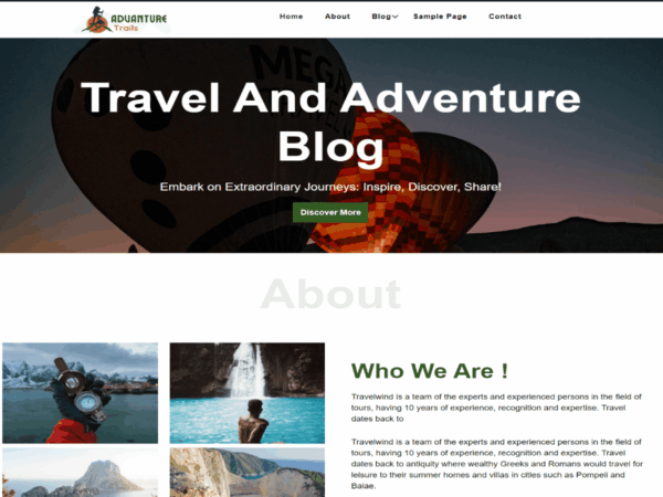 Adventure Trails Premium WordPress Theme Lifetime