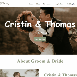 Everafter Wedding Premium WordPress Theme Lifetime