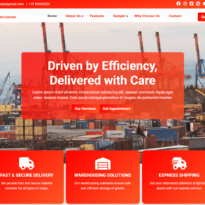 Logistics Express Premium WordPress Theme Lifetime