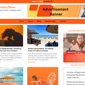 VortexNews Premium WordPress Theme Lifeline