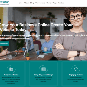 CA Biz Startup Premium WordPress Theme Lifetime