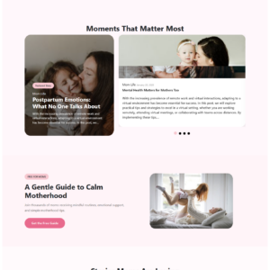 Motherly Blog Premium WordPress Theme Lifetime