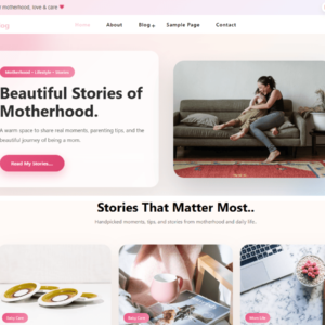 Motherly Blog Premium WordPress Theme