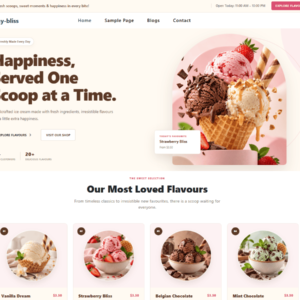 Creamy Bliss Premium WordPress Theme Lifetime
